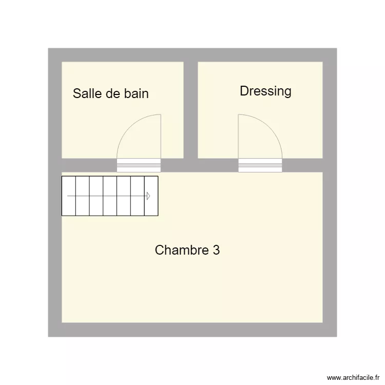 CHENEE 2 &egrave;me ETAGE. Plan de 