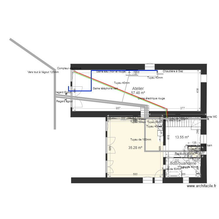 Plans Ttipittoenea évacuations. Plan de 0 pièce et 0 m2