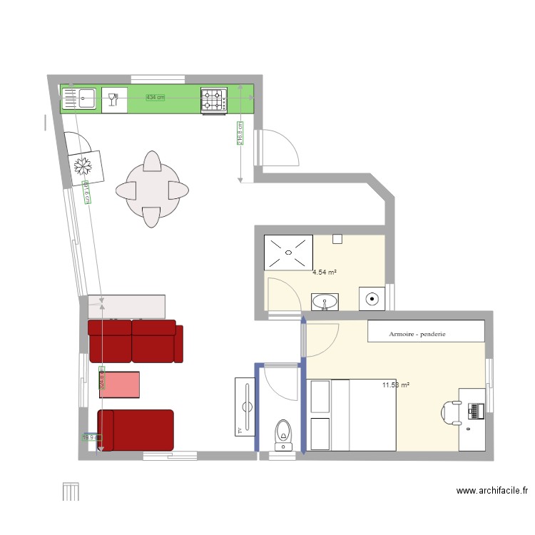 Plan maison 2019. Plan de 0 pièce et 0 m2