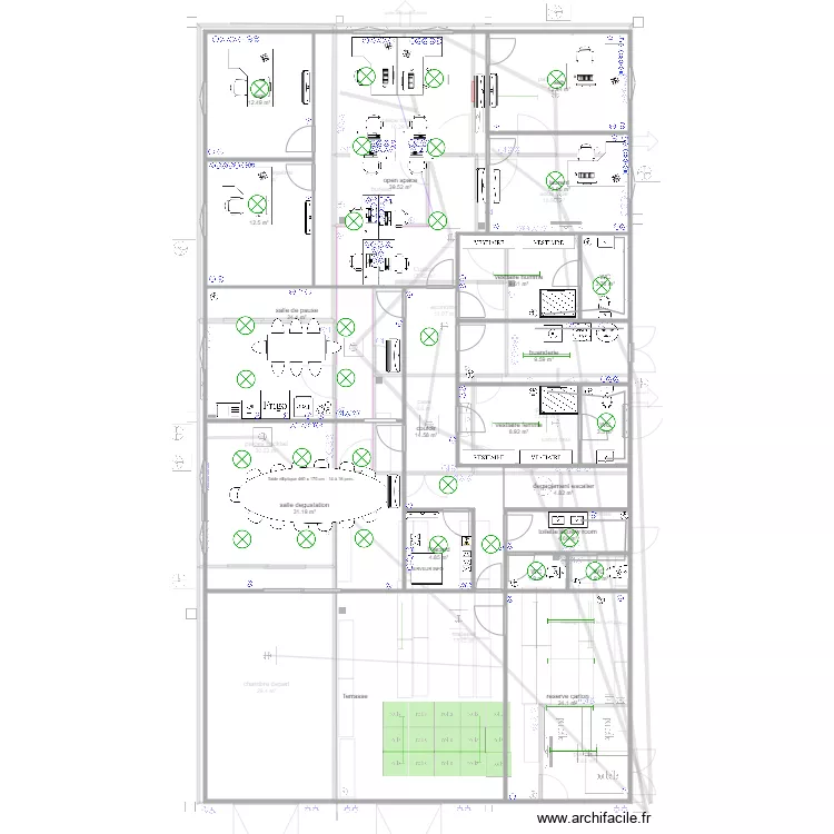 plan montussan v16 tuyau eau us&eacute;e. Plan de 