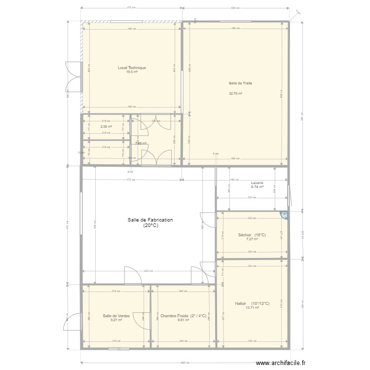 GENDRE Nathalie. Plan de 0 pièce et 0 m2