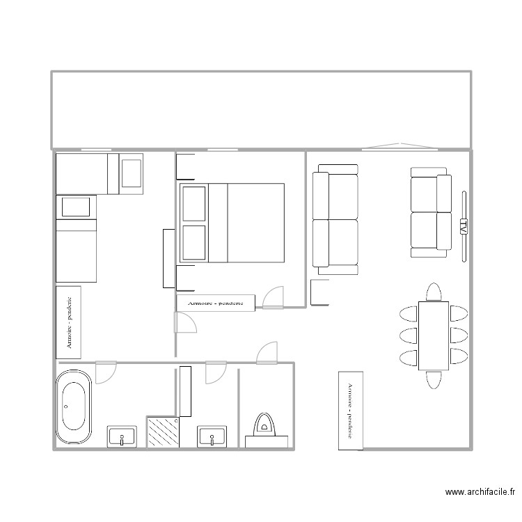 village. Plan de 0 pièce et 0 m2