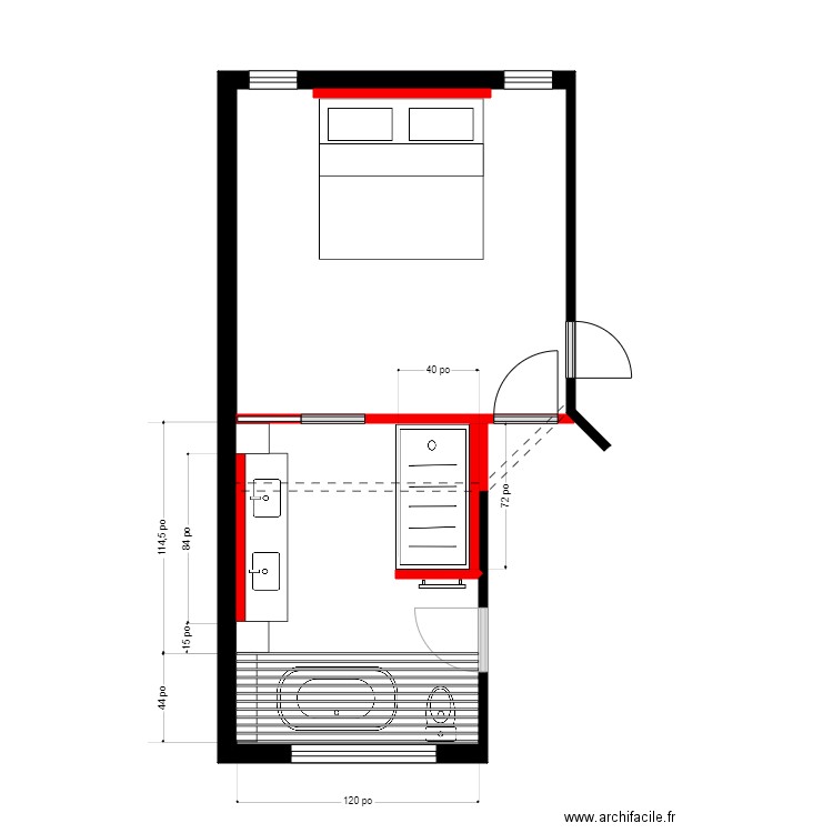 lavigeur 1. Plan de 0 pièce et 0 m2