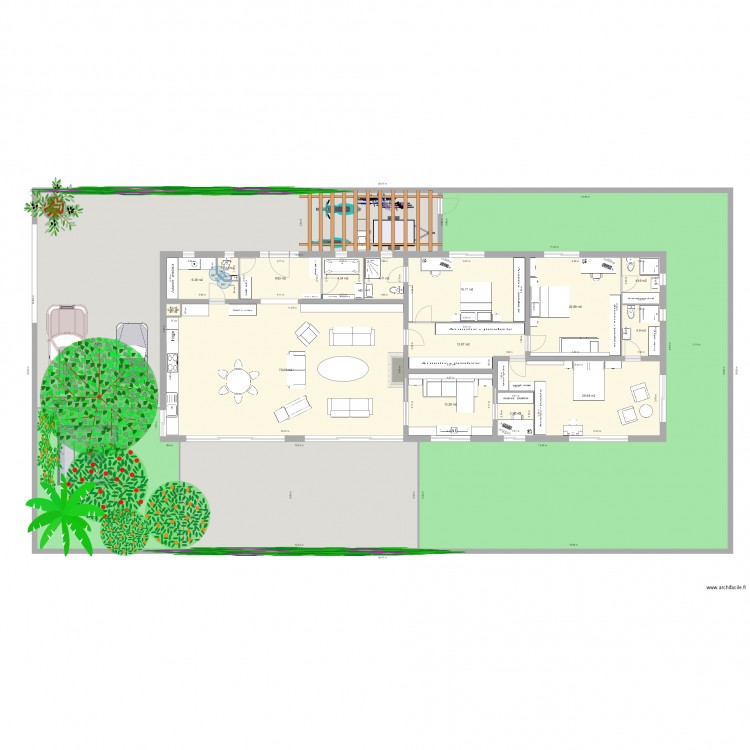 maxi. Plan de 0 pièce et 0 m2