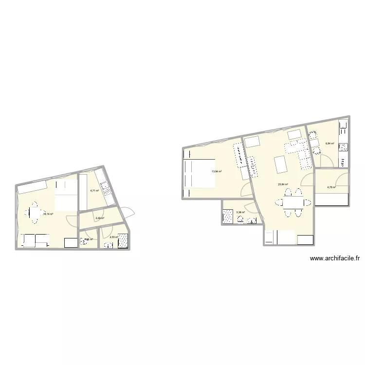 Clavan 06 + 24 . Plan de 