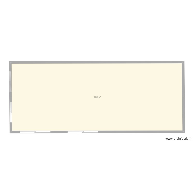 ME DIOUF/15X7= 105 M2. Plan de 0 pièce et 0 m2