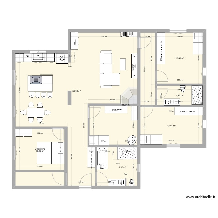 Maison  option 2. Plan de 0 pièce et 0 m2
