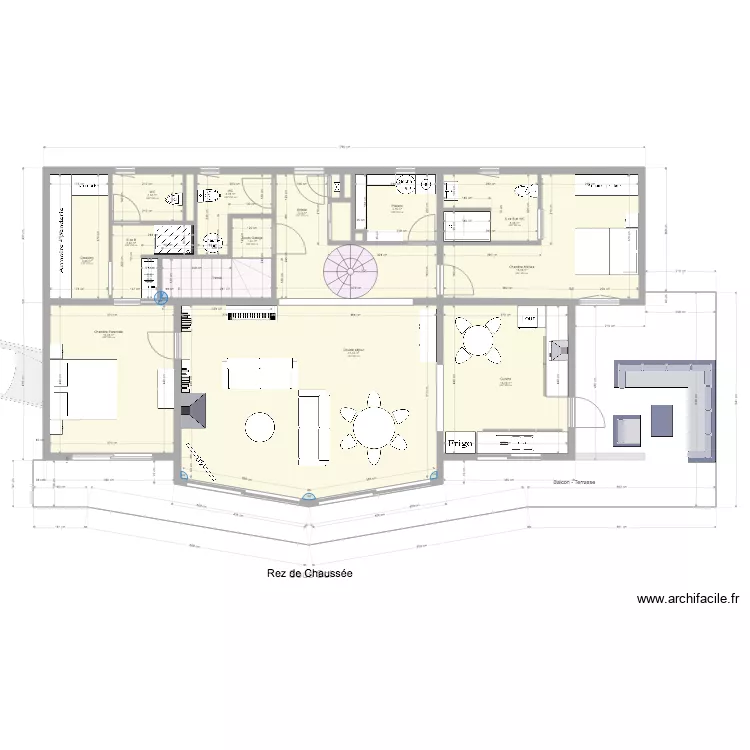 Aiguebelette. Plan de 