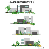 FACADE MAISON TYPE 13