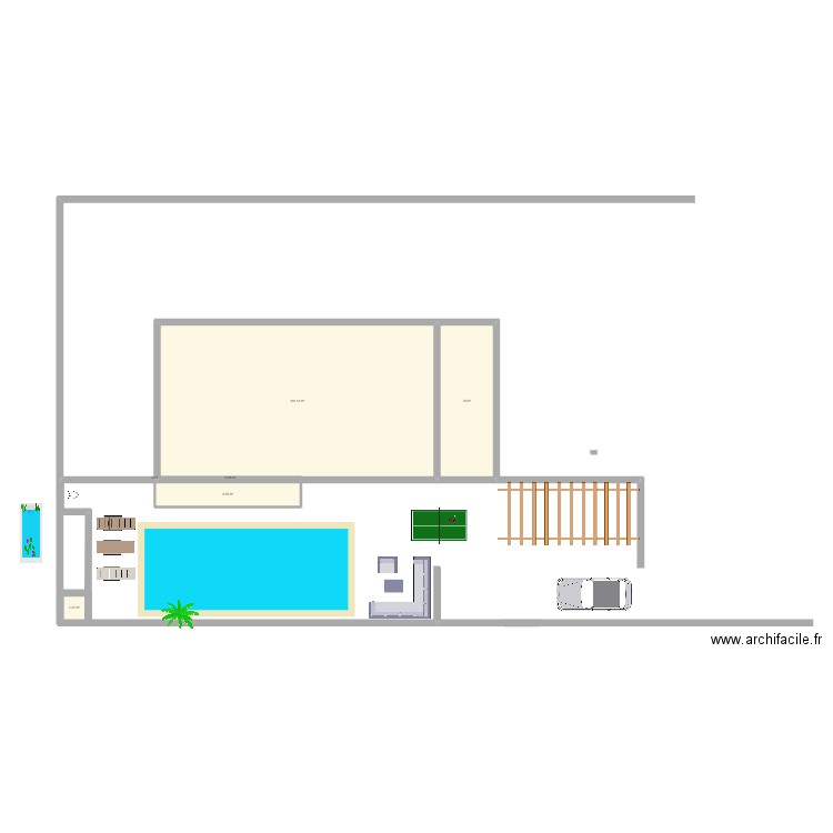 barak. Plan de 0 pièce et 0 m2