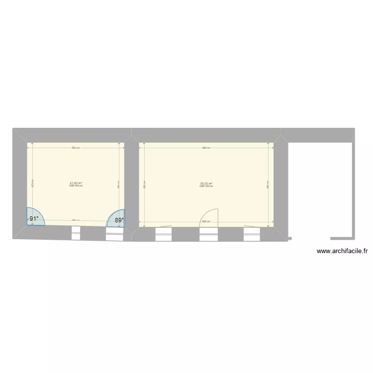 Mescouez bas origine. Plan de 