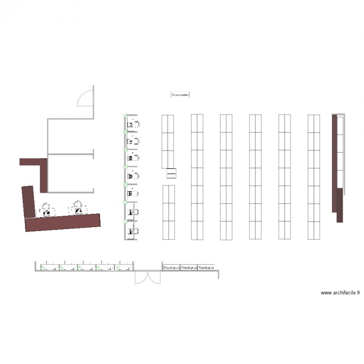 Salle 2 30STG V8. Plan de 0 pièce et 0 m2