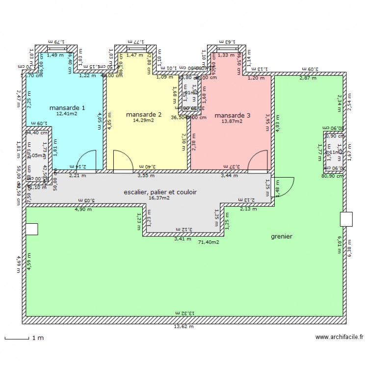 ceinture25.combles non aménagés 2 OK. Plan de 0 pièce et 0 m2