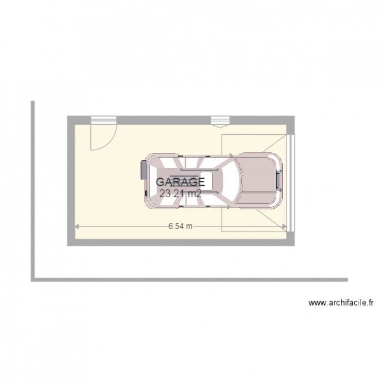 Garage A. Plan de 0 pièce et 0 m2