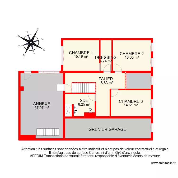 BI 8790 ETAGE . Plan de 