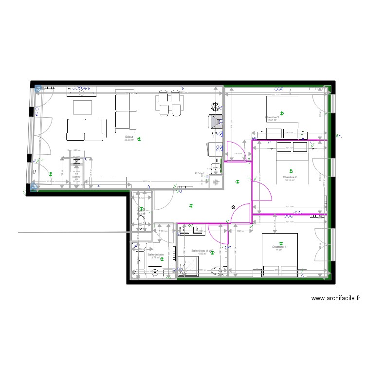 Appart Rom Audrina Archi 01. Plan de 0 pièce et 0 m2