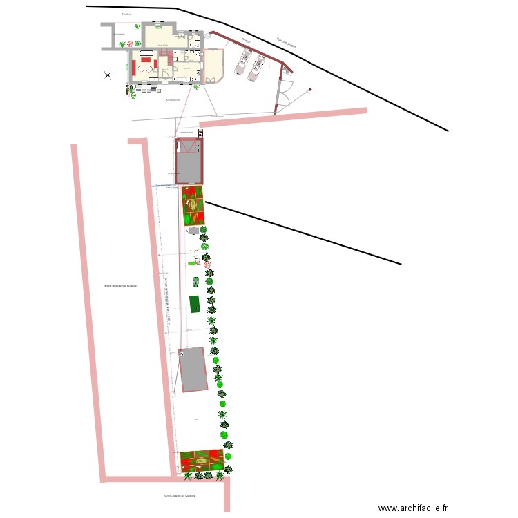 Propriété rénovation 2023. Plan de 10 pièces et 233 m2