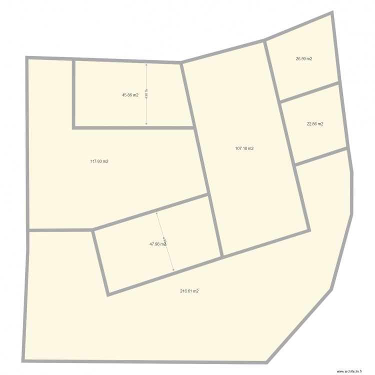 Larmor Baden Presbytère. Plan de 0 pièce et 0 m2