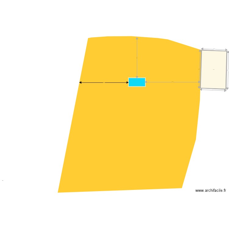 piscine. Plan de 0 pièce et 0 m2