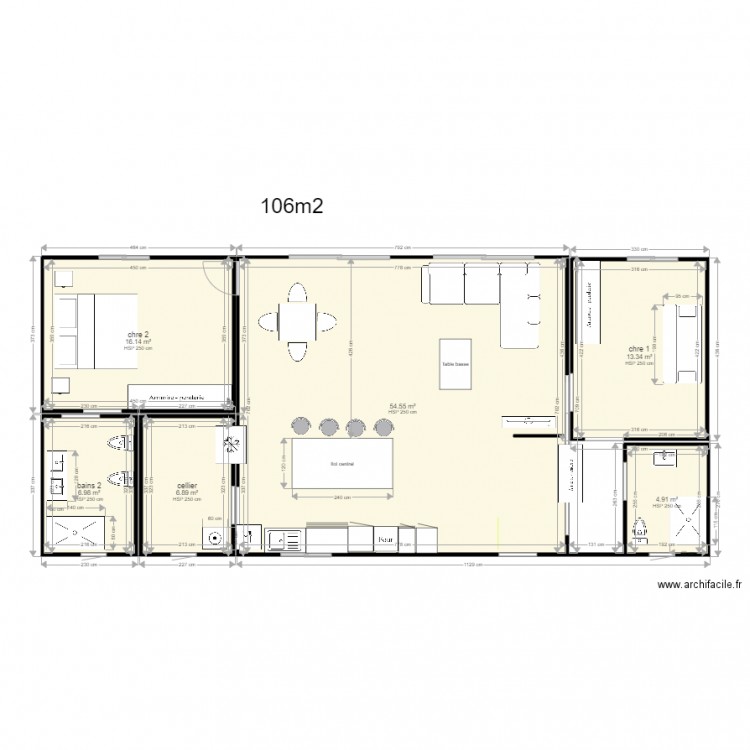 LOFT 106. Plan de 0 pièce et 0 m2