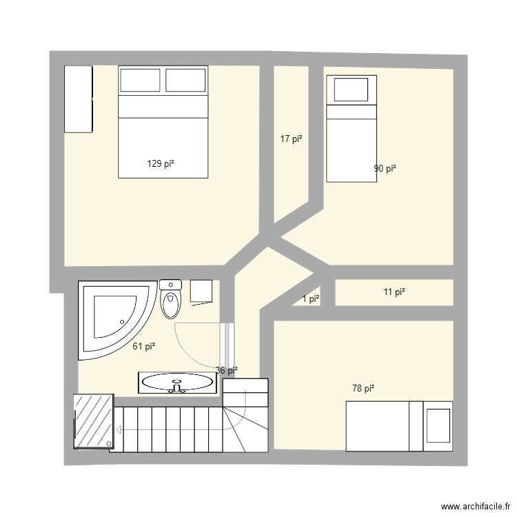 986 hilaire plante. Plan de 0 pièce et 0 m2