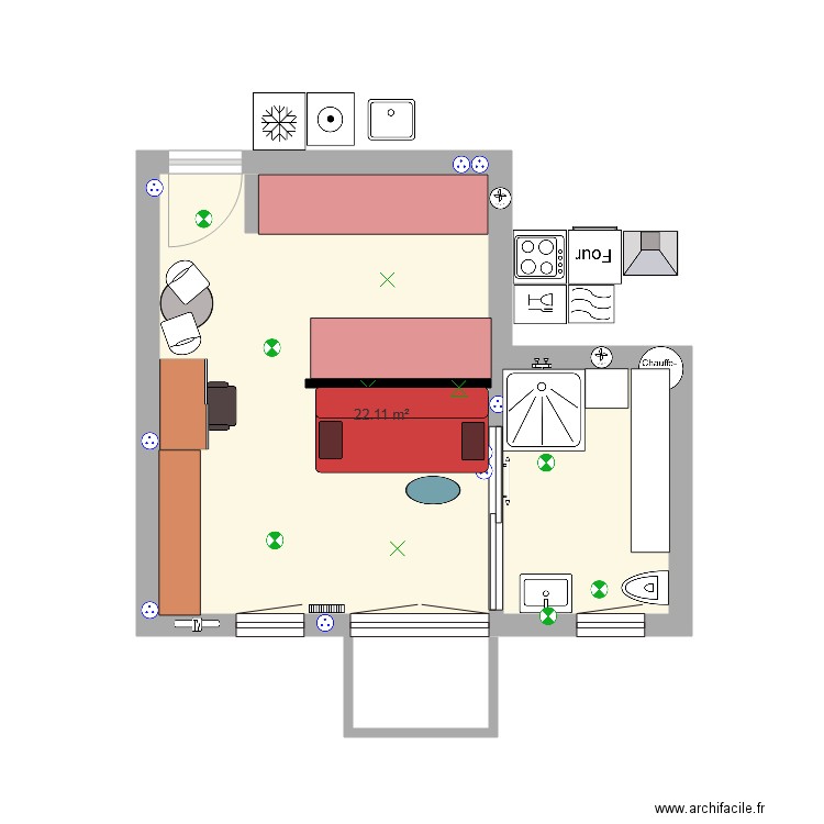 plan r. Plan de 0 pièce et 0 m2