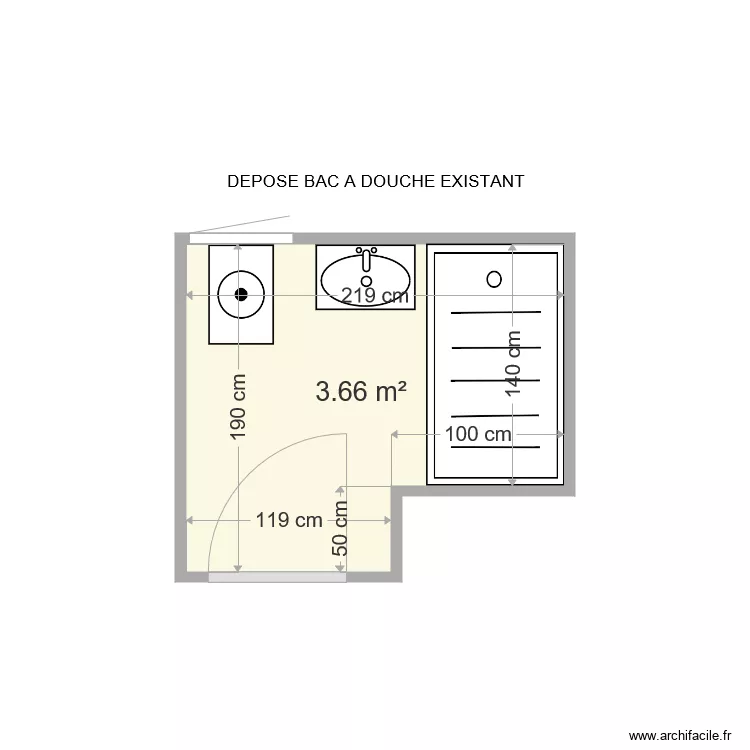 COLBAUT RAPHAEL. Plan de 
