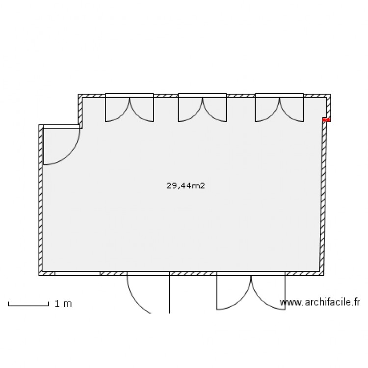 véranda1. Plan de 0 pièce et 0 m2