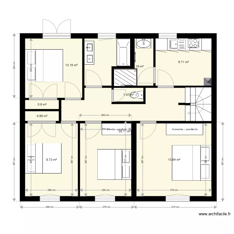 colas bouvet 1er v2. Plan de 