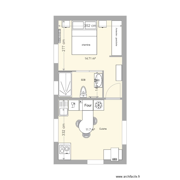 projet Jehanno 0. Plan de 0 pièce et 0 m2