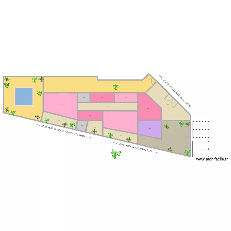 AK99 APPART MV 040823D. Plan de 