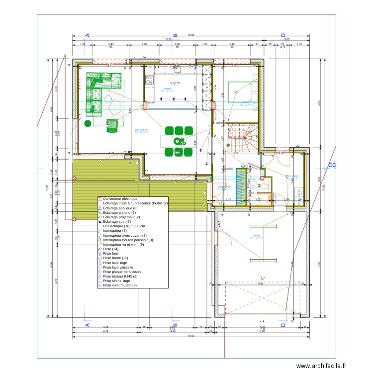 RDC Kaddouri la chappelle bouexic. Plan de 0 pièce et 0 m2