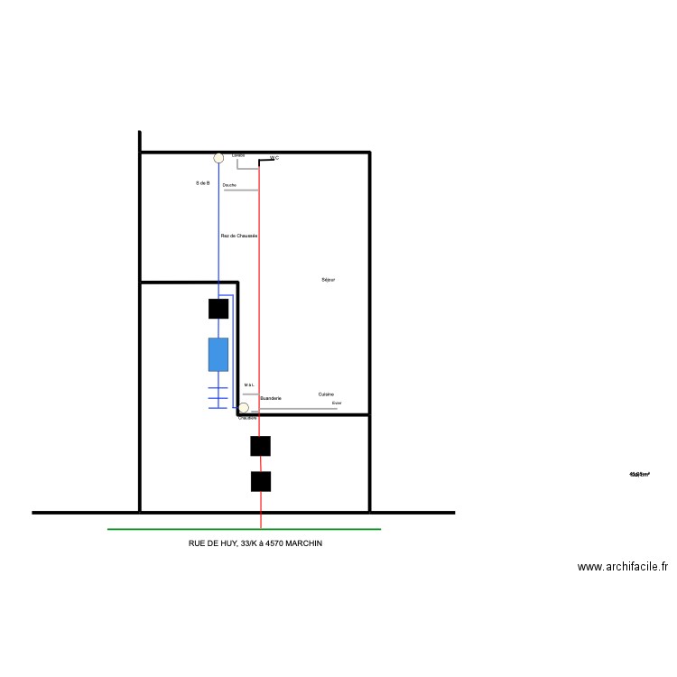 R de Huy, 33/H Marchin. Plan de 0 pièce et 0 m2