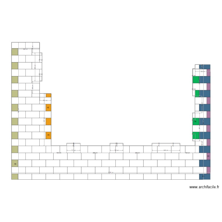 CALEPINAGE 240421. Plan de 0 pièce et 0 m2