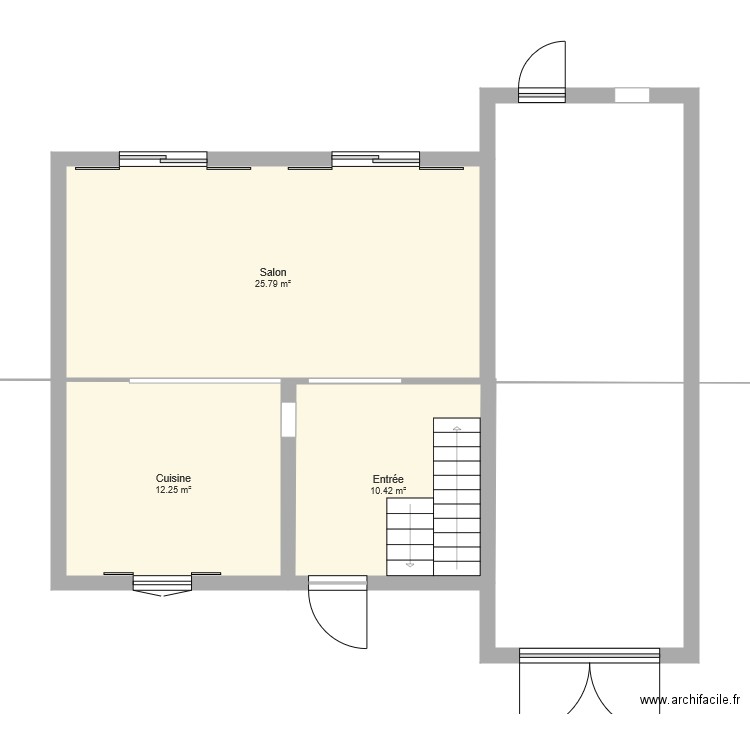 Carro 1 rdc. Plan de 0 pièce et 0 m2