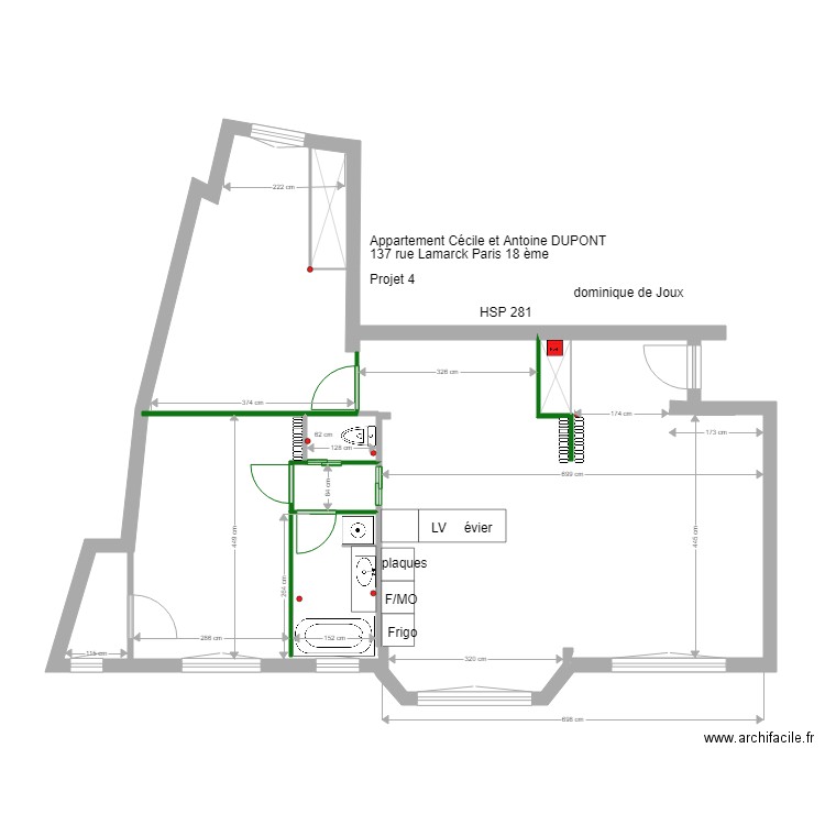 antoine et cecile D projet 1 juin 1. Plan de 0 pièce et 0 m2