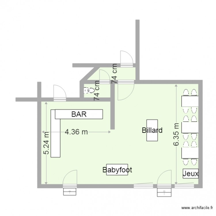 Le ST eloi masse. Plan de 0 pièce et 0 m2