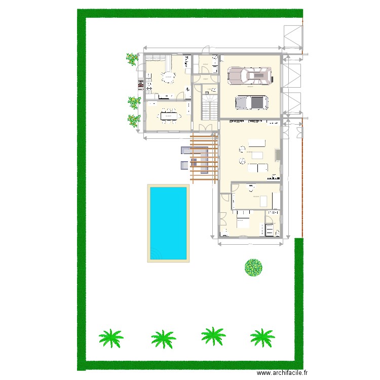 village 1. Plan de 0 pièce et 0 m2