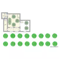 Ch&acirc;teau du Prieur&eacute; - le Grand Salon avec mobilier table de 10 + ovale 