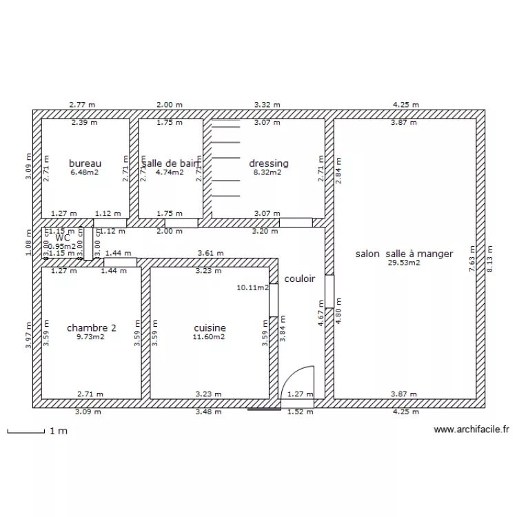 Chardin RDC. Plan de 