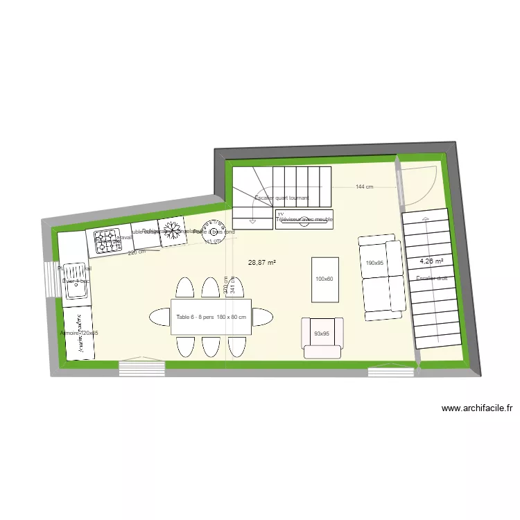 Sylvie 4. Plan de 