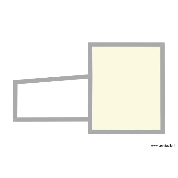 coupe ouest cuisine. Plan de 