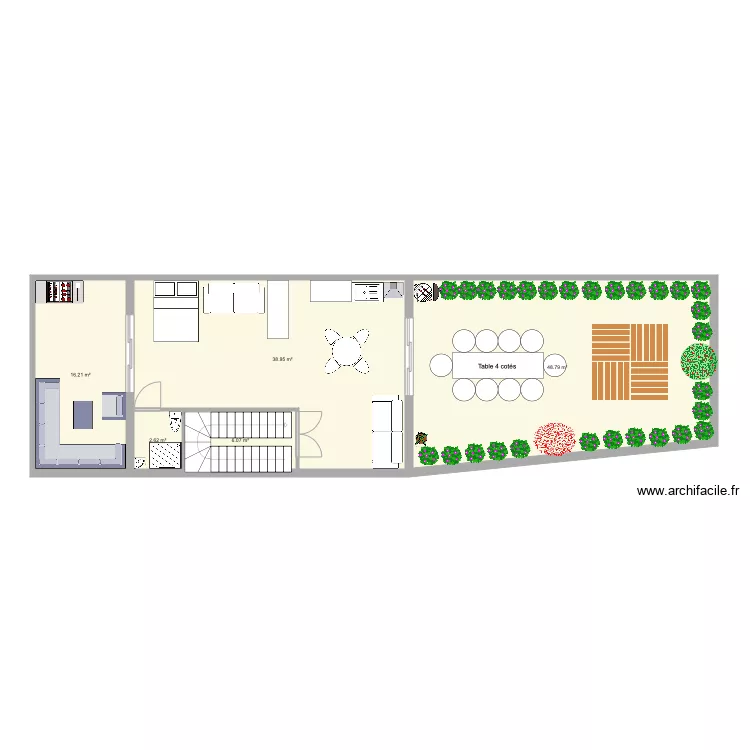 PLAN TERRASSE. Plan de 