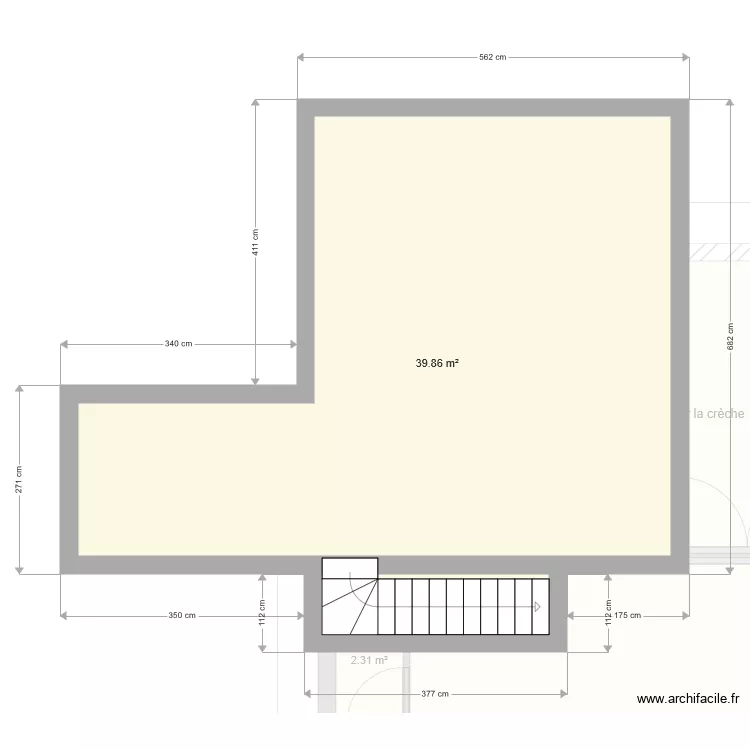 St Maur  Av Foch Existant. Plan de 