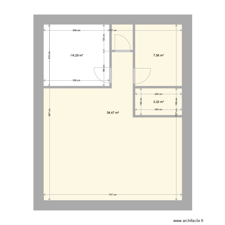 maison 1. Plan de 0 pièce et 0 m2