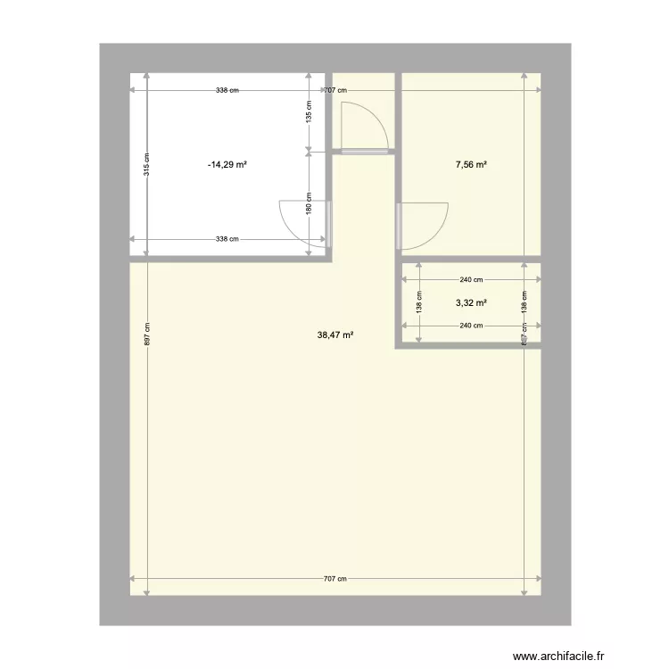 maison 1. Plan de 