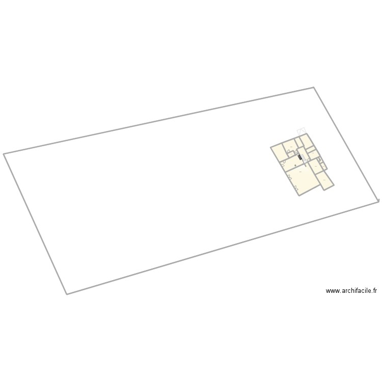 Cestas. Plan de 14 pièces et 401 m2