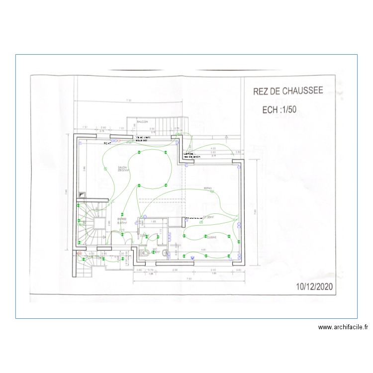 Krawcsyk rez de chaussée. Plan de 0 pièce et 0 m2