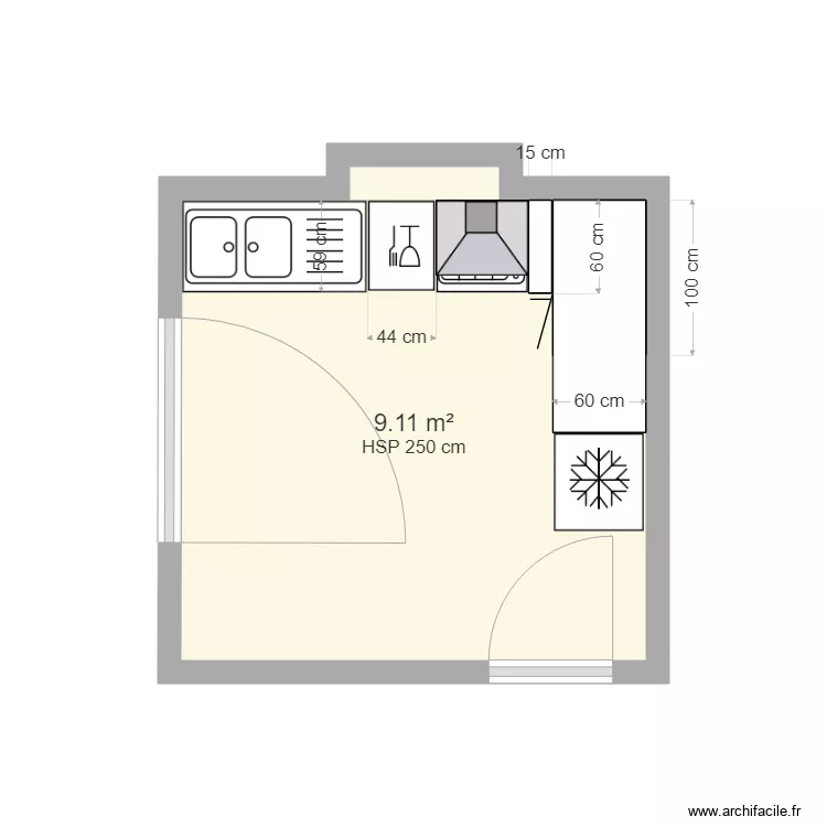 cuisine vue de haut. Plan de cuisine vue de haut. Plan de