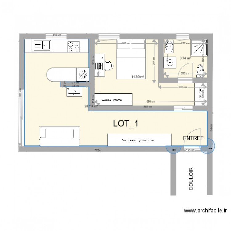 Portet Lot12. Plan de 0 pièce et 0 m2